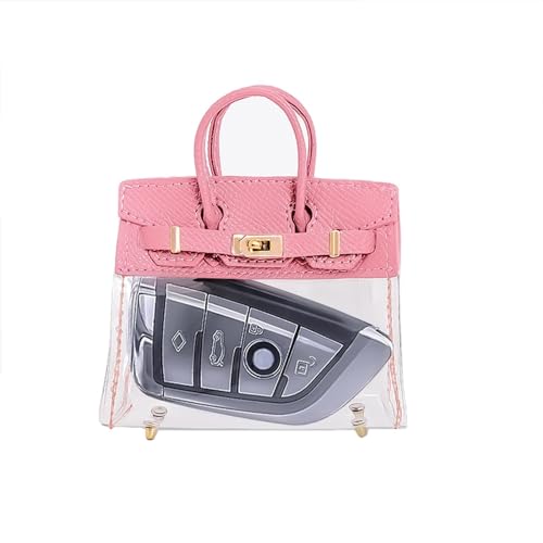 HUIBENYOU Car Keychain Bags Cute and Exquisite Women Keychains Elegant Women Handbag-Like Key Fob Case Small Wallets Universal Key Case Wallet Lipstick Bag Car Decor Keychain Accessories