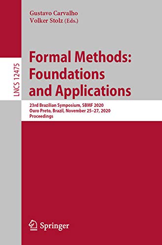 Buy Formal Methods: Foundations and Applications — BookShops.in