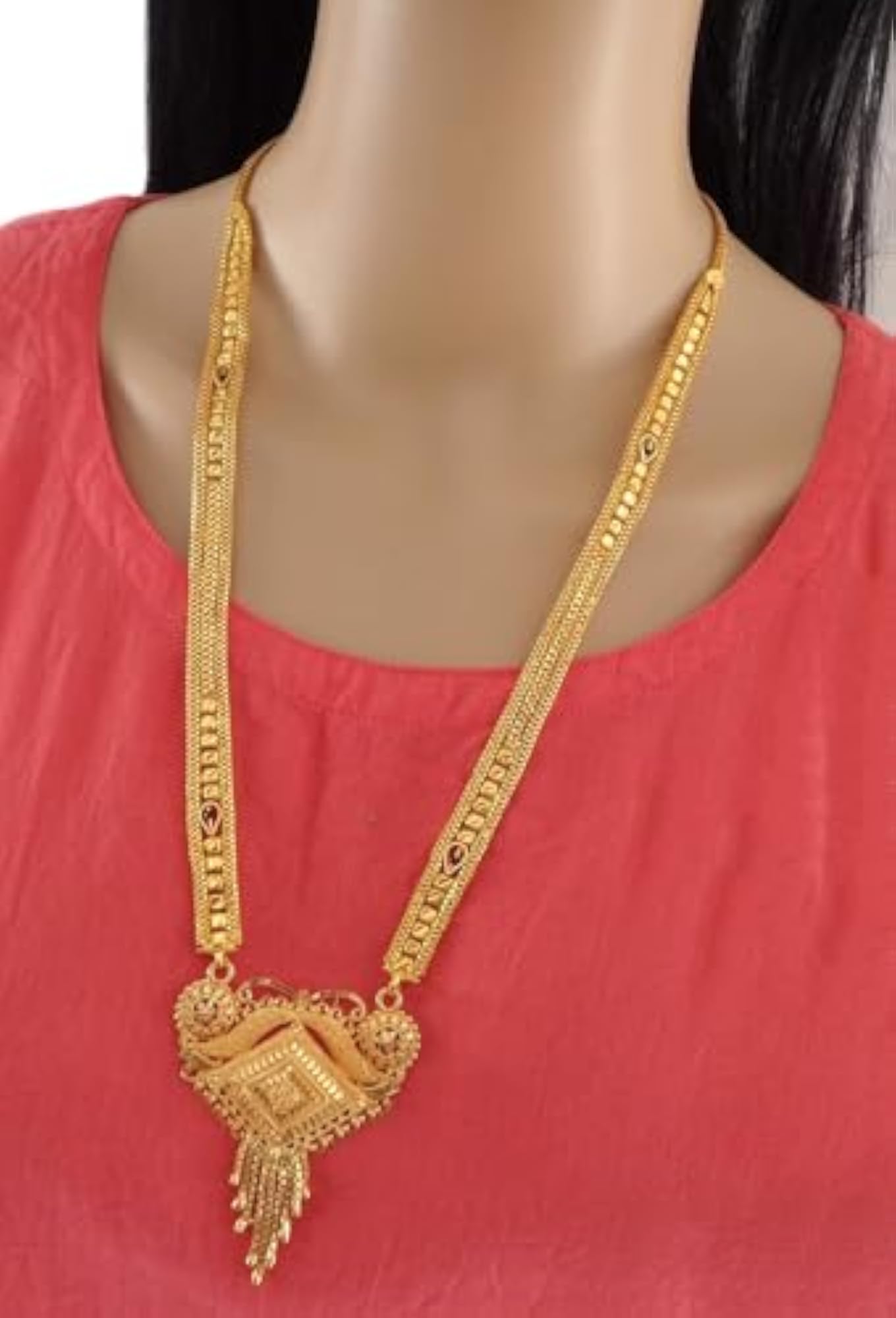 Stylish Brass Gold Plated Mangalsutra for Women