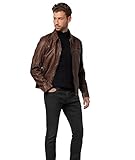 LEDERJACKE Herren Sheldon - Premium Lamm Leder (Echtleder)