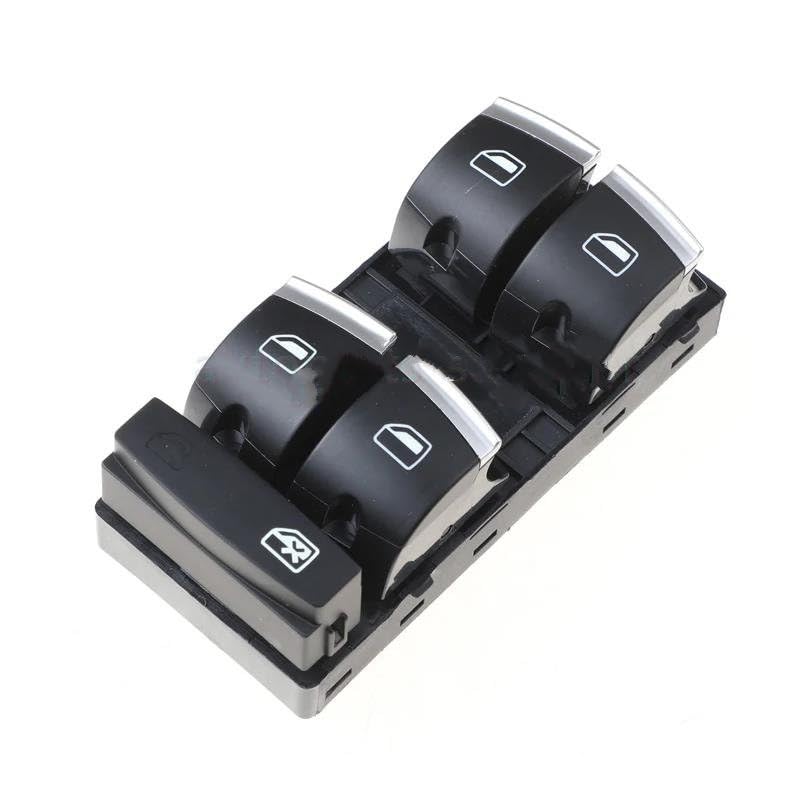 Vinciann Pulsantiera Interruttori Alzacristalli Lato Guida Compatibile Con Codice 4F0959851A Adatto A A3 Sportback 8PA Compatibile Con A6 C6 Adatto A Q7 4LB - Foto 13