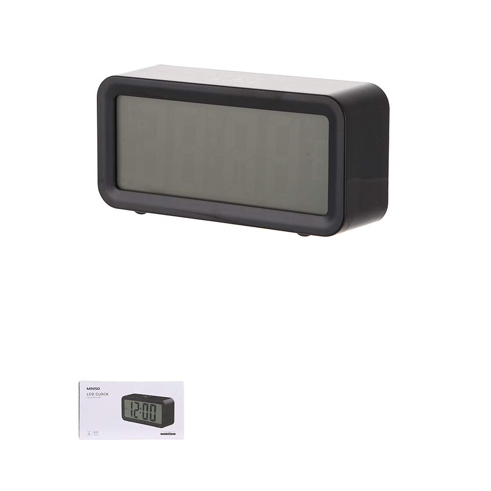 MINISO Casual Style Electronic Clock front view