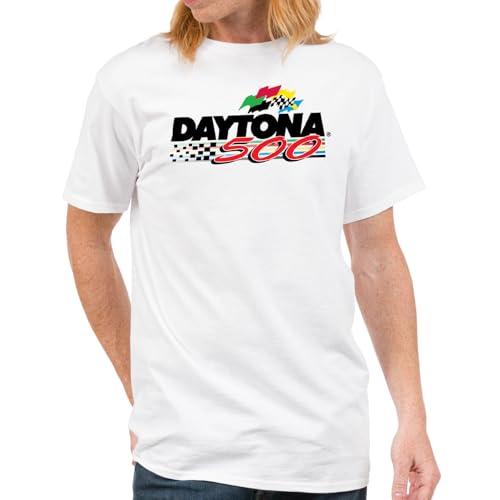 Image of Junk Food NASCAR - Daytona 500 Logo Adult SS T-Shirt