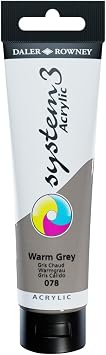 Daler Rowney - Akrilik Boya 150 ml, Warm Grey 129150078