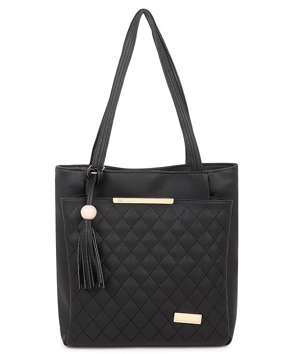 daisy star DaisyStar Women Fashion Handbags Tote Purses Stylish Girls Zip Pocket Canvas Handbag for Office Bag Ladies Travel Shoulder Bag Tote for College Girls Granite Green_Handbag_43-picture-43