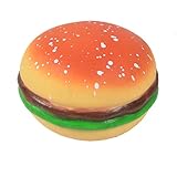 TPR Simulation of The Burger Stress Reliever Toy - Gentle Massage to Help You Reduce Stress and Relax