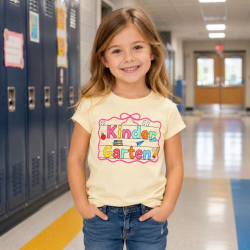 Image of Kindergarten Shirts for Girls Watch Out Kindergarten Here I Come Shirt Kids Back to School T Shirt Children School