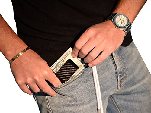 Black Carbon Fiber Money Clip3