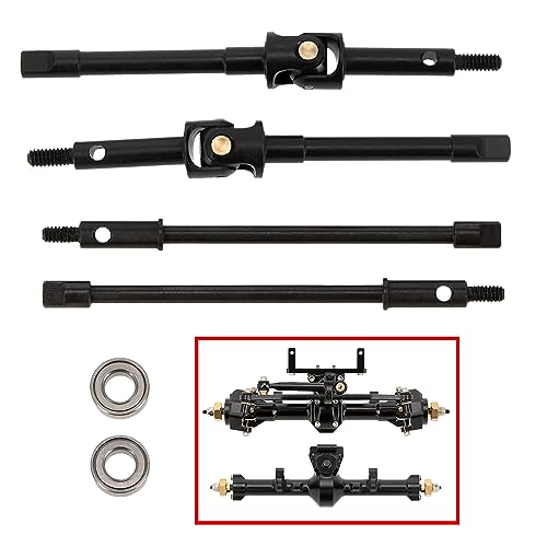Meus Racing Universal Joint Drive Shaft Cross Knot Cvd Drive Kit For Scx24 St...