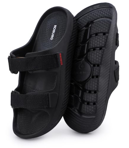 Image of KOBURG Nexa Pro Sandals for Men| Durable| Lightweight| Daily|Stylish l Comfortable|Antiskid|Easy to Clean Sandals| Extra Soft Slide|EVA Sole KS-264