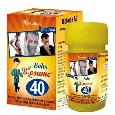 Homoeomeds BLOOUME 40 GO GO BALM 20 GM BIOFORCE