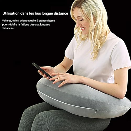 Coussin de lecture pour gaming avec support de bras et ergonomie intégrée