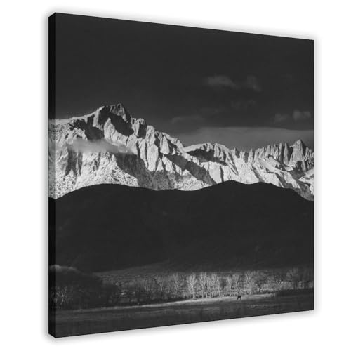 Ebxozp American Landscape Photographer Ansel Adams 4 Canvas Poster Wall