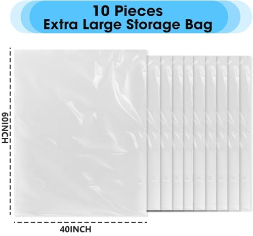 Image of Large Size Suitcase Cover Bags Dustproof Luggage protector cover for Trolley Travel almirah storage Dirt & Dust Waterproof Clothes (Pack of 10)