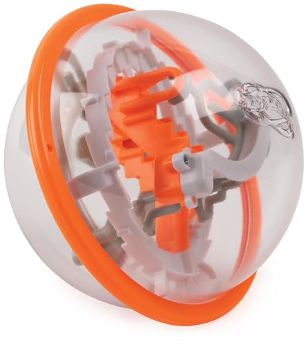 Perplexus GO! Spiral, Compact Challenging Puzzle Maze Skill Game, for Adults and Kids Ages 8 and up (Styles Vary)