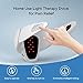 LASEPREHT Red Light Therapy for Neck Pain Relief, Portable Neck Shoulder Pain Relief Device with Nasal Probe, Light Therapy Device for Women Men Home Office Travel, 17×650nm