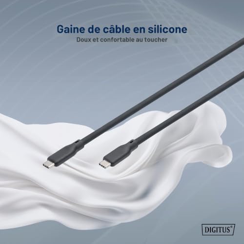 Digitus Câble USB en silicone USB 5Gbps 2m Neuf - vue 6