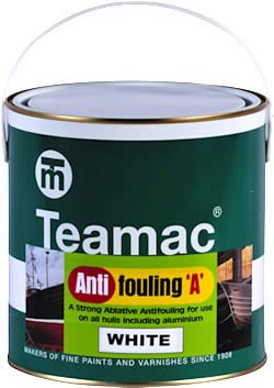 Teamac Anti Fouling A White 2.5 Litre