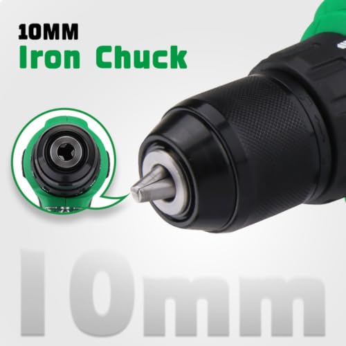 Image of 12V Brushless Cordless Drill Set, 3 /8 inch Ratcheting Chuck, 35N.m