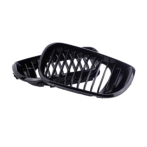 Parachoques delantero rejilla negra brillante de repuesto facelift para E46 Touring 4 puertas 2