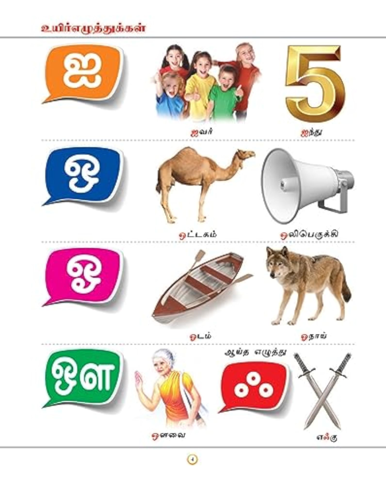 InIkao My First Board Book of Tamil