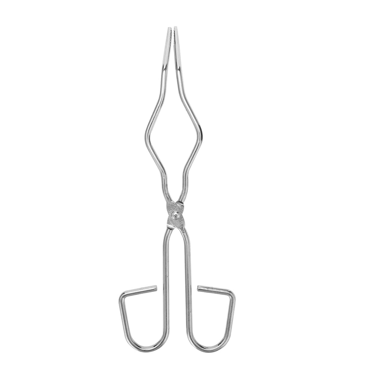 SKYPRO Pinza per crogiolo da 25 cm, pinza per crogiolo in acciaio inossidabile, pinze per crogioli di grado professionale per laboratorio, industria