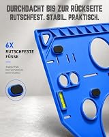 Anzeichenschablone für Geberit, TECE & GROHE | 18/23 cm Lochbild – Ansicht 4