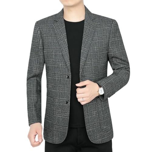 Blazer décontracté homme style coréen veste d'automne fluide