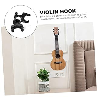 SUPVOX 2 Ensembles Crochet De Violon Cintre De Guitare Cintre Erhu Support De Support De Guitare Support De Manche De Guitare Alto Stand De Banjo Support De Ukulélé Le Fer Éponge D’eva - Les Beatles, Paul McCartney, John Lennon, RIngo Starr, George Harrison SUPVOX 2 Ensembles Crochet De Violon Cintre De Guitare Cintre Erhu Support De Support De Guitare Support De Manche De Guitare Alto Stand De Banjo Support De Ukulélé Le Fer Éponge D'eva – Image 2