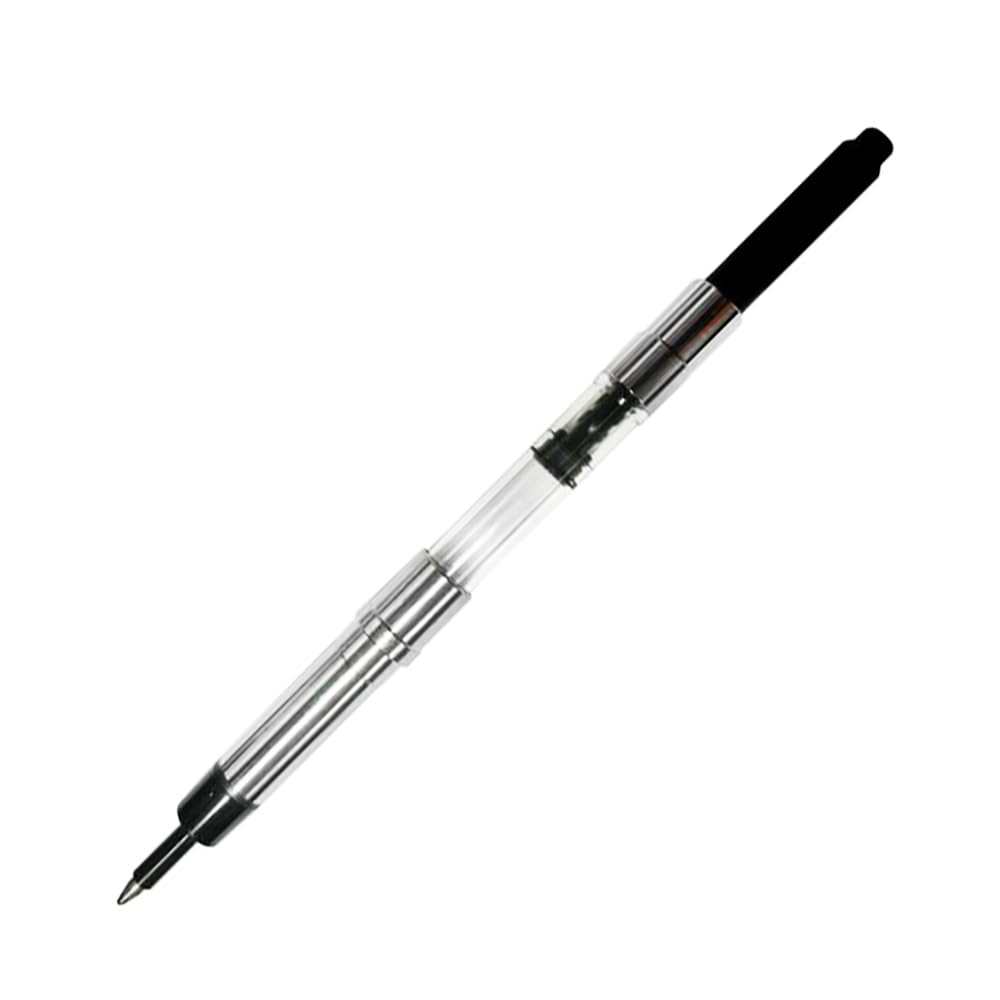 Engage One-Touch Inkball Kit - Medium Chrome Front Section + Converter - Upgrade Your Monteverde Rollerball Medium Point