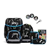 Serie: Cubo ergobag Cubo Schulranzen-Set 5tlg. inkl. Klettie-Set