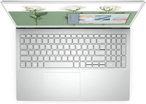 Image of Dell Inspiron 5501 15.6-inch FHD Laptop (10th Gen Core i7-1065G7 /8GB /512GB NVMe SSD /Windows 10 /MS Office 2019 /2GB NVIDIA GeForce MX330 Graphics /Backlit KB), Platinum Silver