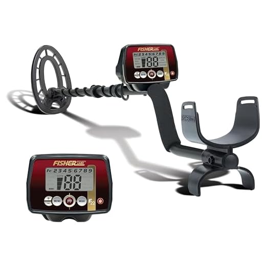 Fisher F22 Weatherproof Metal Detector with 9 Inch Weatherproof Coil, All-Purpose, High-Sensitivity, Deep Seeking Metal Detector, Pinpoint, Easy to Use
