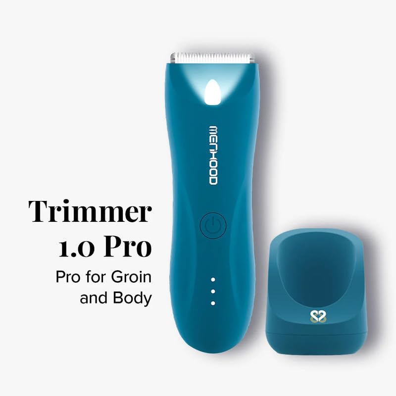 Image of Menhood Ballacious Pacakage-Trimmer 1.0 Pro Blue,Baller,Pre Trim Gel,Nosar, Ball Shower,Ball Cream,Travel Bag,Mancure Kit, Scoob,Walker,Intimate Wash, Perfume,Replacement Blade& BoxerBrief(L)