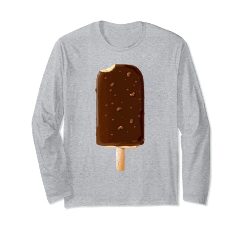 Paleta de helado de chocolate Manga Larga