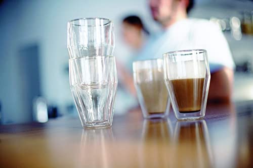 Verres double paroi Bodum Titlis empilables pour tasses à café et thé