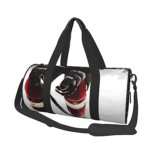 Sac de sport de voyage de grande capacité durable Noir taille unique hockey