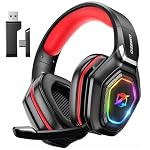 Ozeino – Ozeino Wireless Gaming Headset für Ps5/Ps4/Switch, 2.4GHz Ga