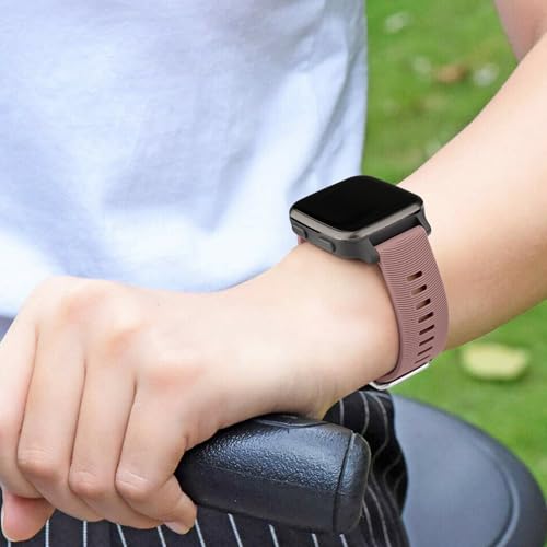 Image of Tobfit 20mm Straps Compatible with Garmin Forerunner 165 /165 Music, Forerunner 55 /158,245 /245 Music, 645 /645 Music Band for Women Men, Silicone Strap for Garmin Watch