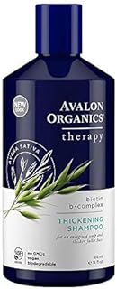 Avalon Organics Therapy Thickening Shampoo, Biotin B-Complex, 14 Oz