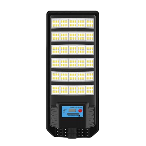 Filvczt Luz Solar Para Exteriores - Resistente Al Agua Con Sensor De Movimiento - Luz De Calle Con Control Remoto Para Jardín Césped Garaje Entrada