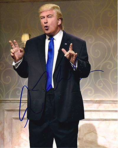 ALEC BALDWIN signed autographed SATURDAY NIGHT LIVE DONALD TRUMP photo