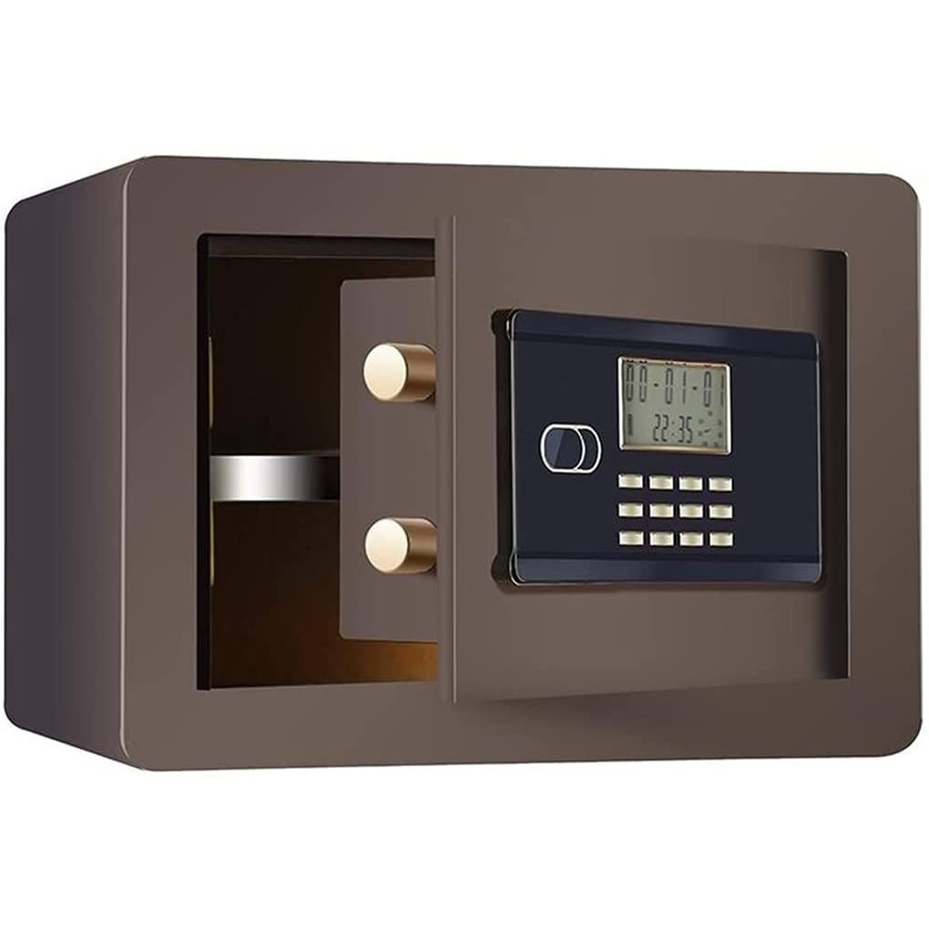 CLSDRZC Feuerfestes, wasserdichtes elektronisches Depot mit Drop-Slot-Buchungsöffnung – 35 x 25 x 25 cm, digitaler Tastatur-Zahlenschloss-Schrank für Heimbüro, Geld, Bareinzahlung, Hotel für H