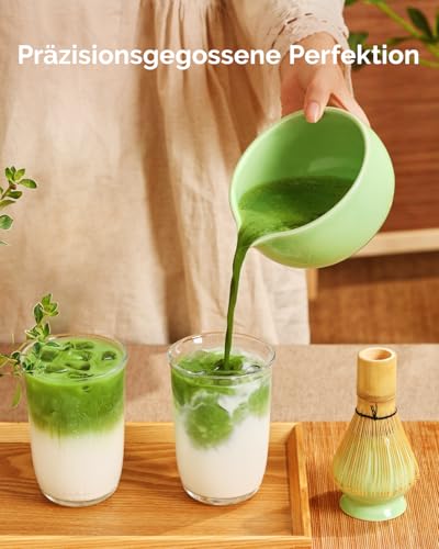 Maestri House Matcha Besen Set Geschenkset 7-Teilig in Grün – Ansicht 4