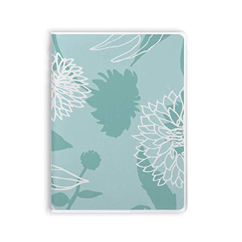 Carnet de notes à motif chrysanthème floral pour vos projets créatifs