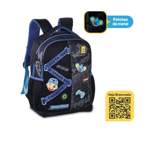 Mochila Brancoala Costas Infantil Oficial