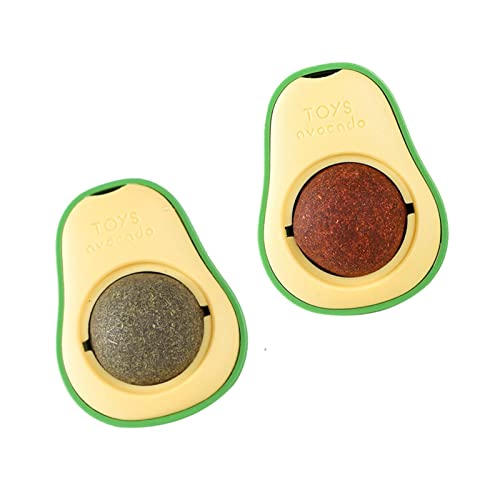 Star.W Nueva Bola de Hierba gatera de Aguacate, Madera, poligonum, Gusano, Gall, Fruta, lamiendo, Gato, Juguete, Dientes molares, artefacto de Limpieza