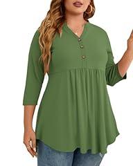Z02 3/4 Sleeve Army Green