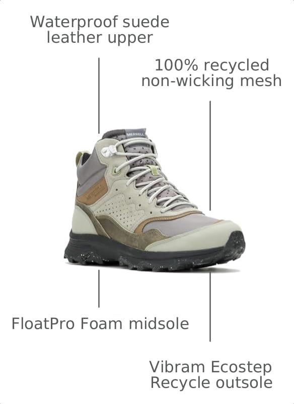 Image of Merrell Mens Speed Solo Mid Wp