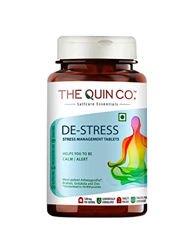 Image of The Quin Co. De-Stress Tablets- 30 tablets